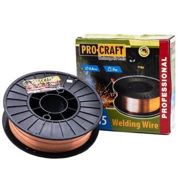 Зварювальний дріт Procraft SW85 0.8 мм 5 кг 2914937935 фото